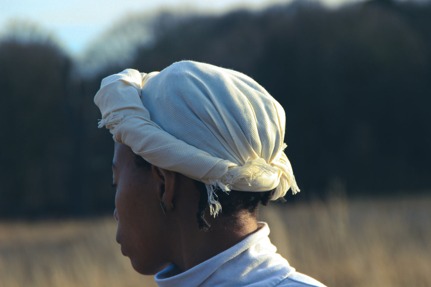Eco-Friendly Organic Cotton Headwrap, Beach Towel & Travel Scarf by The Leaning Tree
