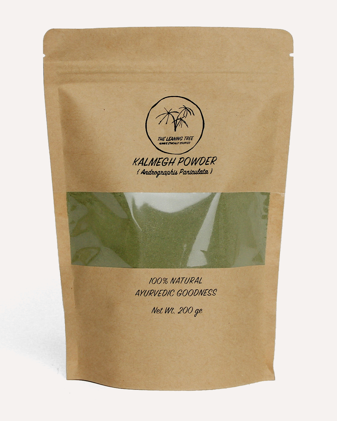 100% Natural Andrographis Powder (Andrographis paniculata), By The Leaning Tree
