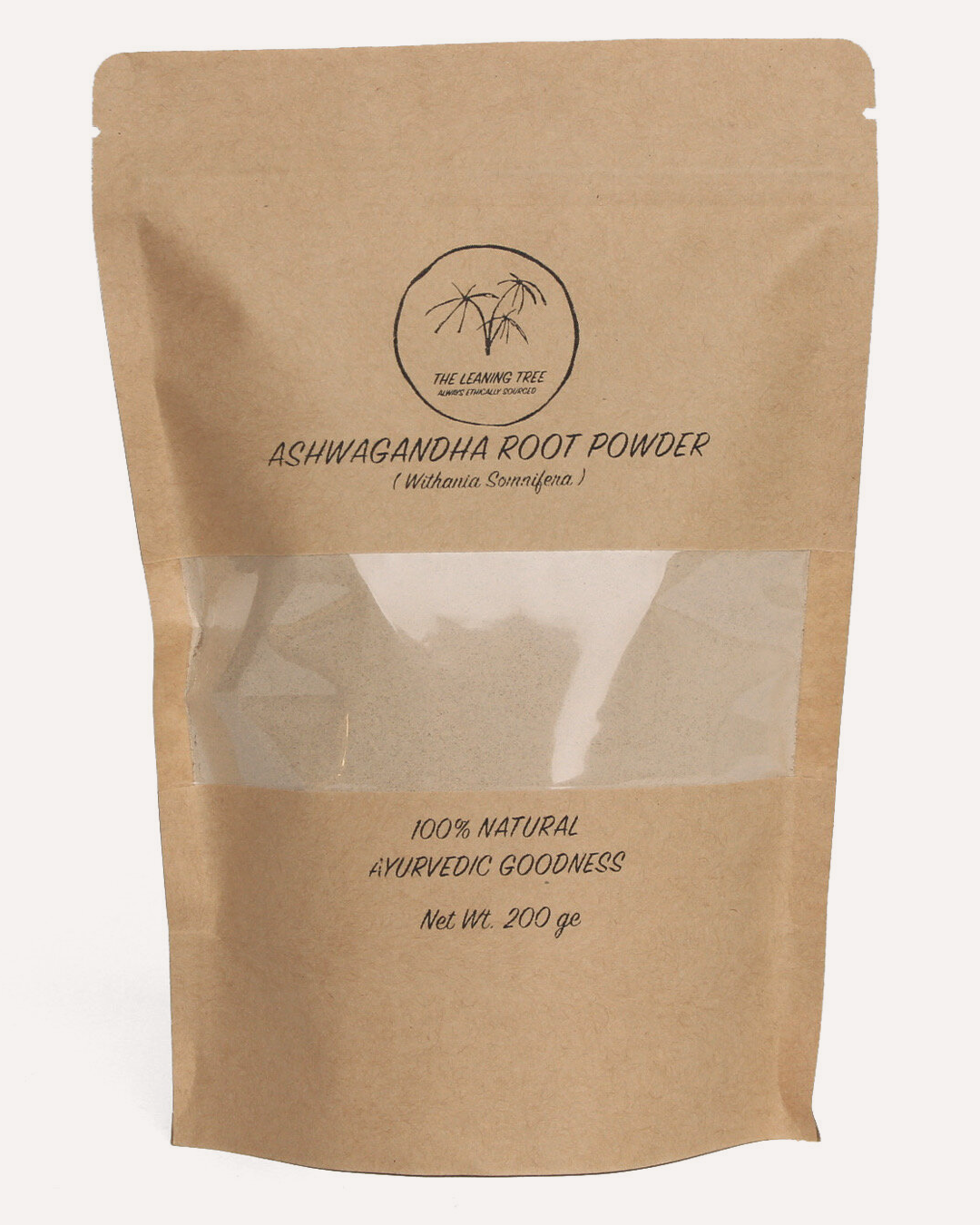 Ashwagandha Root Powder, Withania Somnifera l 100% Natural and Pure by The Leaning Tree, (balancing Vata and Kapha Doshas)